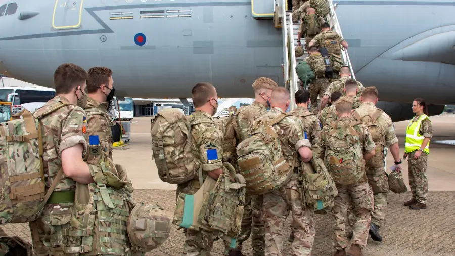 How and when would a Welsh armed forces be deployed?