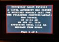 Would an independent Wales have an emergency alert system?